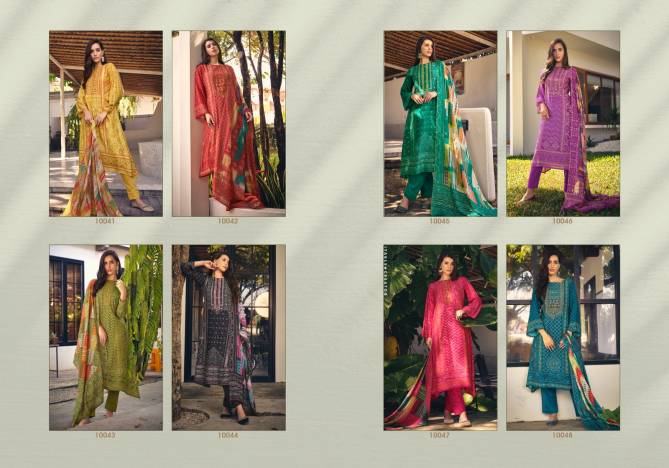 Inaayat By Sadhana Heavy Muslin Printed Dress Material Wholesale Clothing Distributors In India
